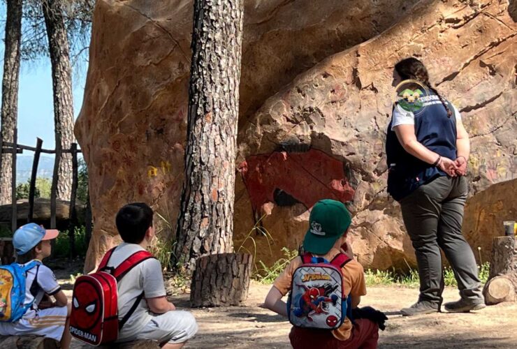 Parque de la prehistoria de posadas en cordoba